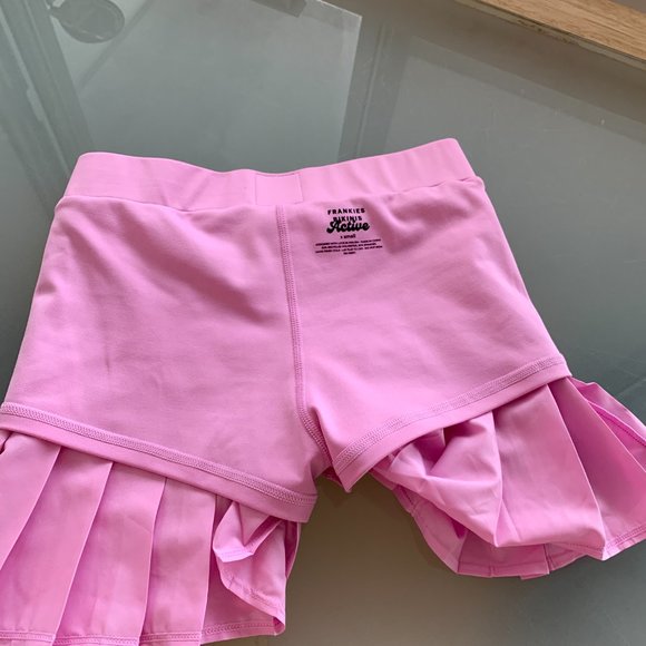 **RELISTED**BNWT FRANKIES BIKINI WINDY TENNIS MINI SKIRT PINK SZ XS - Picture 4 of 12